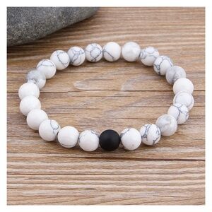 Marble Beads Natural Stone Beads Bracelet